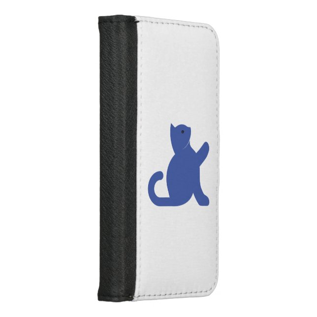 Cat Says Hello iPhone Wallet Case (Right)
