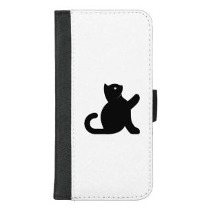Cat Says Hello iPhone 8/7 Plus Wallet Case