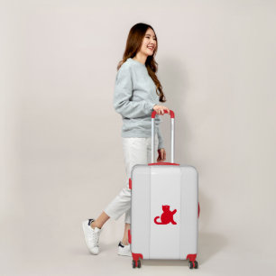 Cat Says Hello Luggage