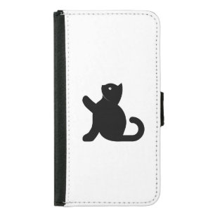 Cat Says Hello Samsung Galaxy S5 Wallet Case