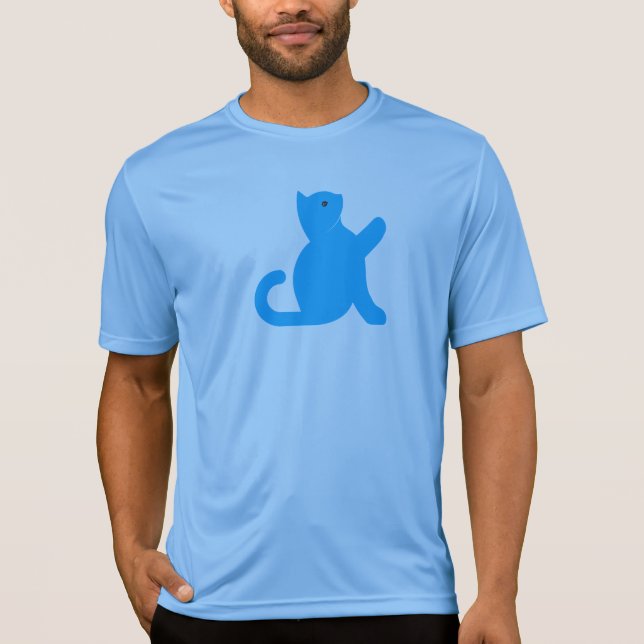 Cat Says Hello T-Shirt (Front)