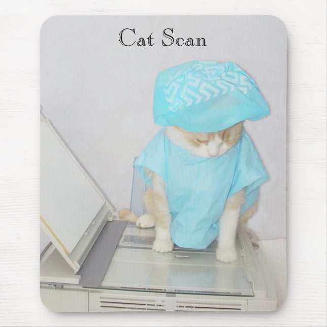 Cat Scan Mouse Pad (Front)