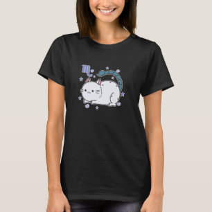 Cat Scorpio Zodiac Sign T-Shirt