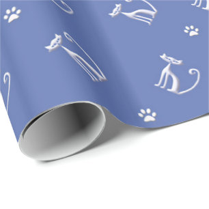 cat seamless pattern wrapping paper