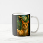 Cat Selfie With A T-rex Funny Dinosaur _2  Coffee Mug<br><div class="desc">Cat Selfie With A T-rex Funny Dinosaur _2</div>