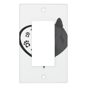 Cat Shirt Cat Shirts For Women Girls Kids Cute Hea Light Switch Cover