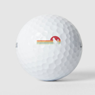 Cat Shirt. Retro Style Golf Balls