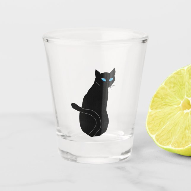Cat Shot Glass (Front)