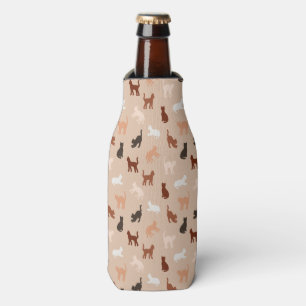 Cat silhouette bottle cooler