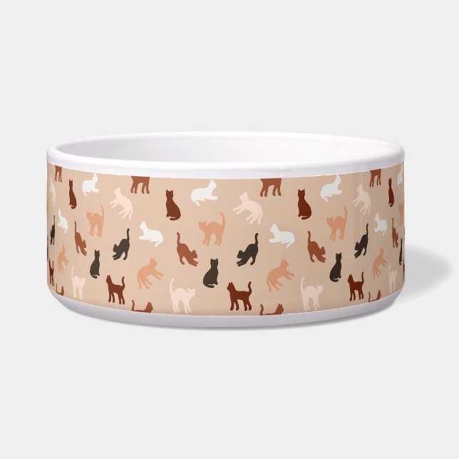 Cat silhouette bowl (Front)