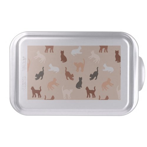 Cat silhouette cake pan