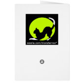 Cat Silhouette Cards (Back)