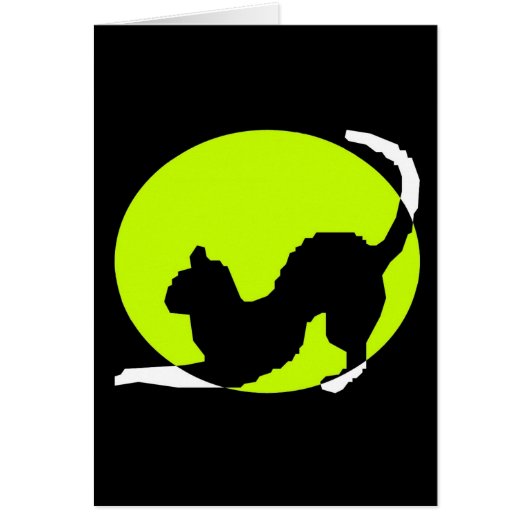 Cat Silhouette Cards (Front)