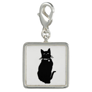 Cat Silhouette Charm