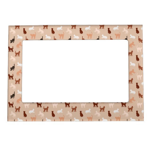 Cat silhouette magnetic frame (Front)