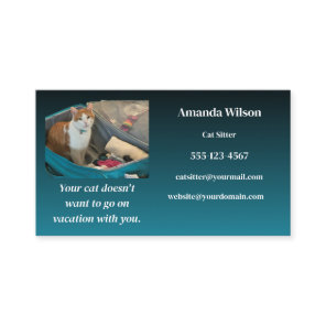 Cat Sitter Business Card