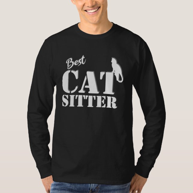 cat sitter thank you T-Shirt (Front)