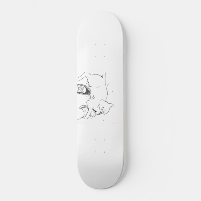 Cat Skateboard (Front)