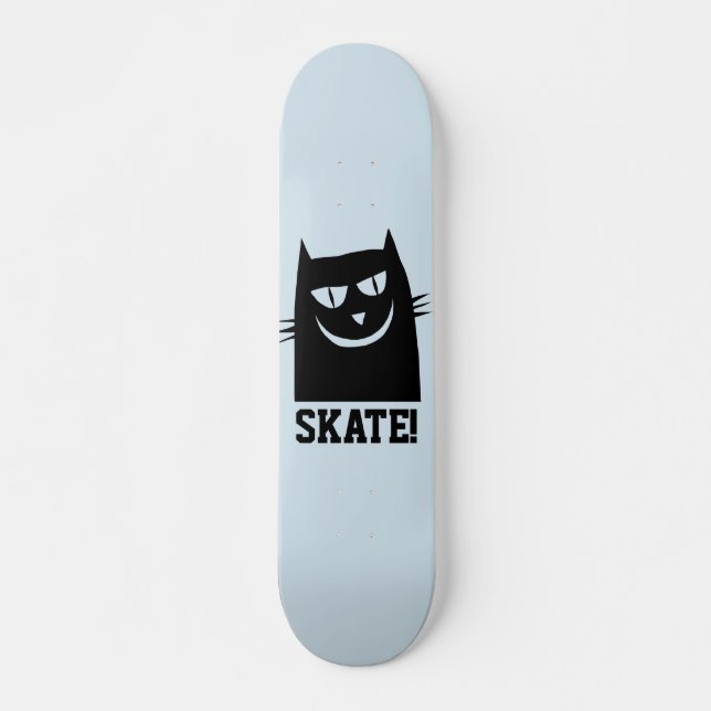 CAT SKATEBOARDS, SKATE! SKATEBOARD (Front)