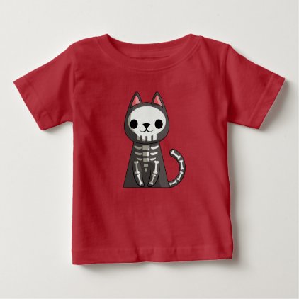 Cat skeleton Halloween Funny Halloween Gift Shirt