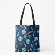 Cat Skull Dark Blue Dark Blue Skulls Pattern Pet