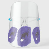 Cat & Skull Face Shield (Front)