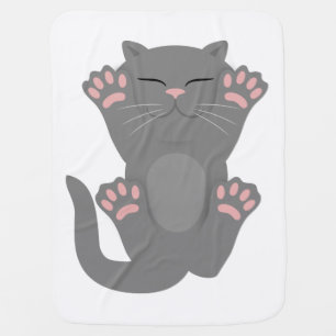 Cat Sleeping Baby Blanket