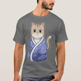 Cat Sleeping Blanket T-Shirt