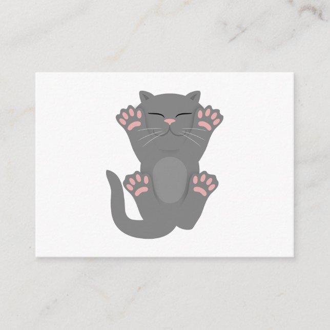 Cat Sleeping Enclosure Card (Front)