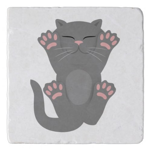 Cat Sleeping Trivet