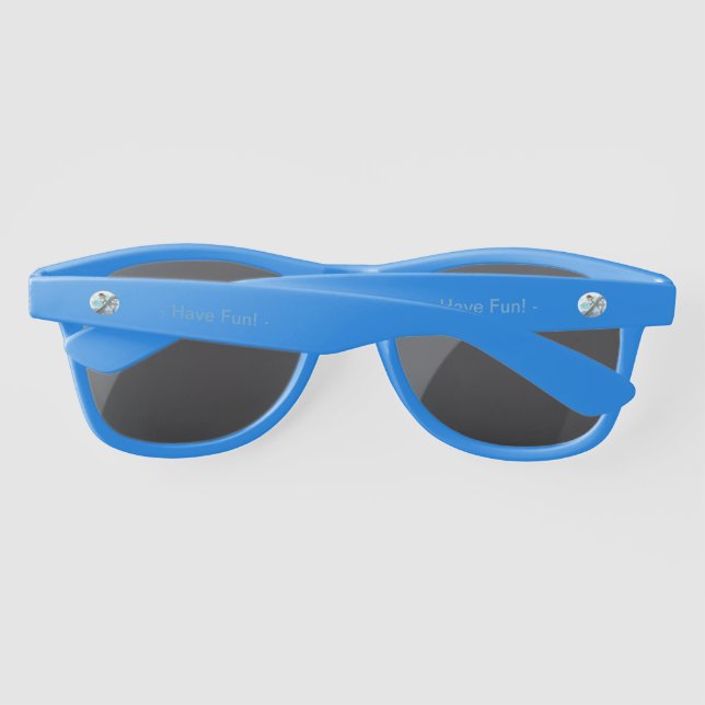 Cat Slides Eiffel Tower - Paris Sunglasses (Back)