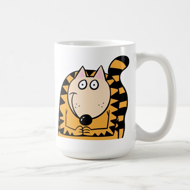 Cat Smiling Coffee Mug (Right)