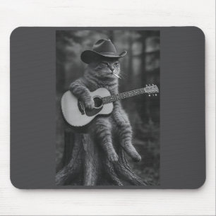 Cat Smoking Cigarette Racoon Ossum Funny Meme Cowb Mouse Pad