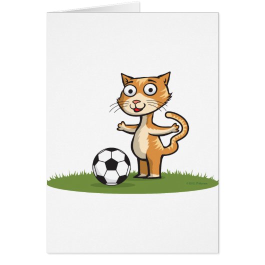 Cat Soccer Cards (Front)