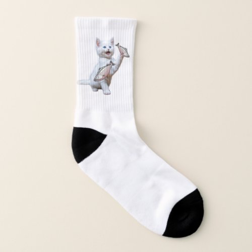 cat  socks 