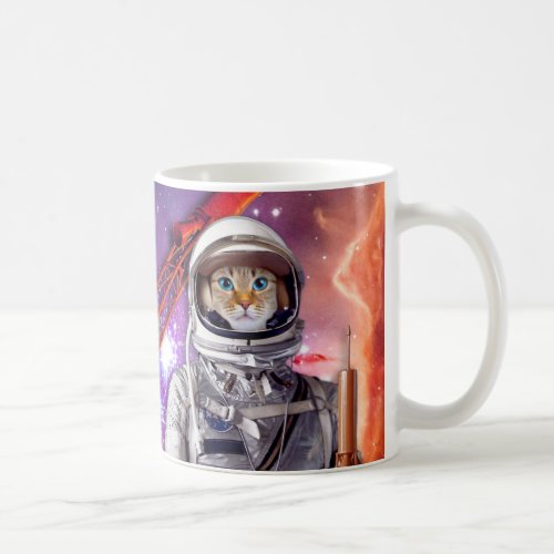 Cat Space Federation Coffee Mug