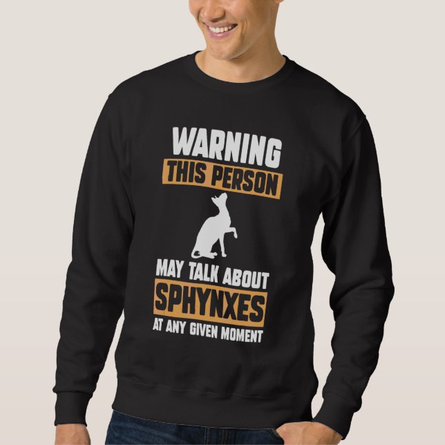 Cat Sphynx 3 Sweatshirt (Front)