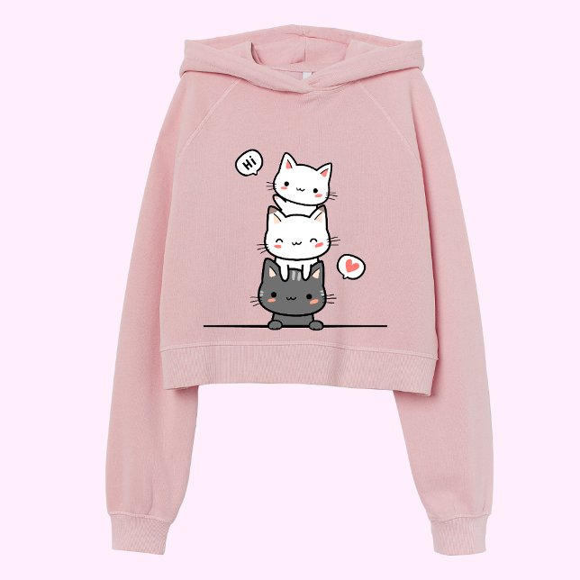 Cat Stack Hoodie - "Stacked Kittens" (Creator Uploaded)