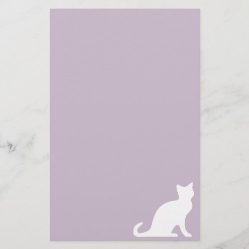 Cat stationery