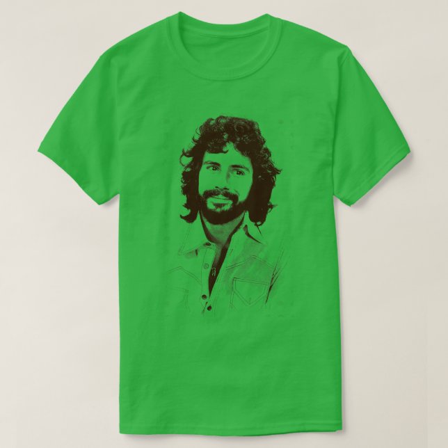 Cat Stevens Retro Fan Artwork T-Shirt (Design Front)