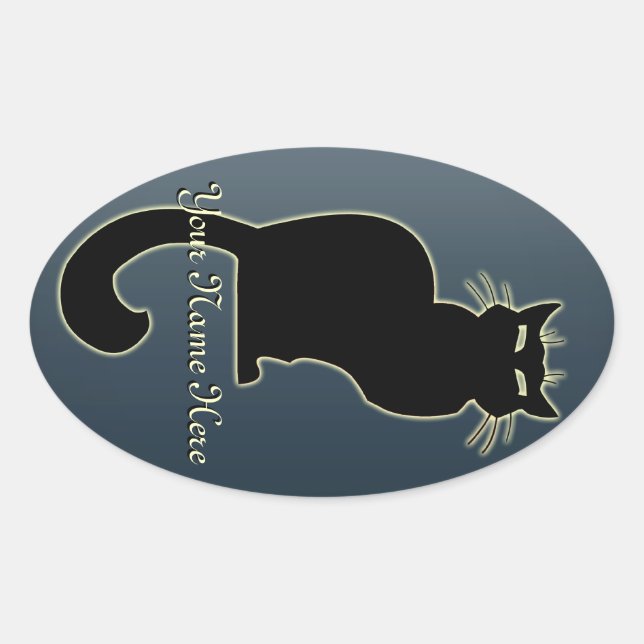 Cat Stickers Personalized Cat Stickers Cat Lover (Front)