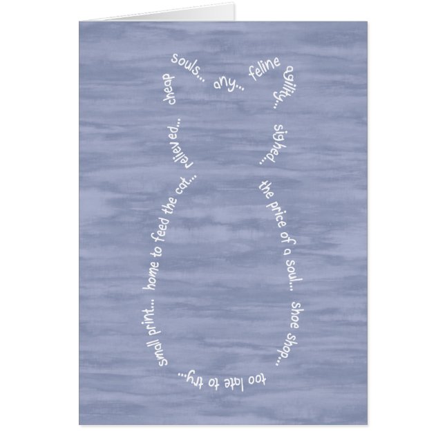 Cat Story Card (Front)