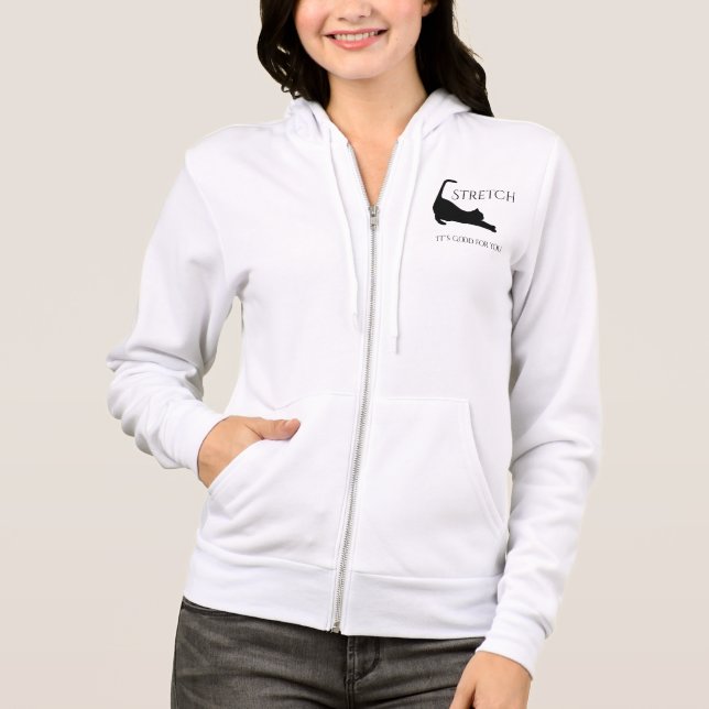 Cat Stretch Hoodie (Front)