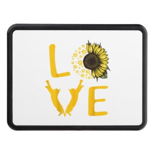 Cat Sunflower Gifts For Cat Lovers Cat Mom Hitch Cover