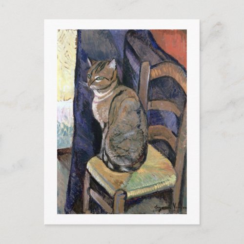 Cat Suzanne Valadon Postcard