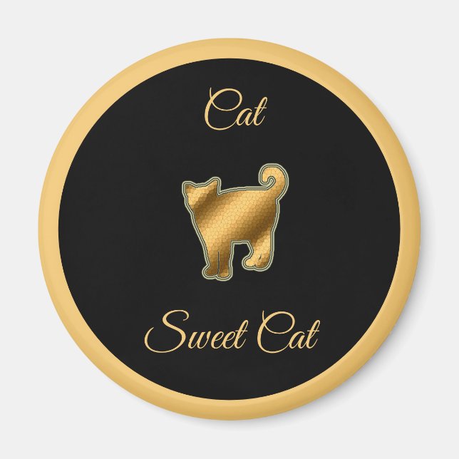 Cat Sweet Cat Magnet (Front)