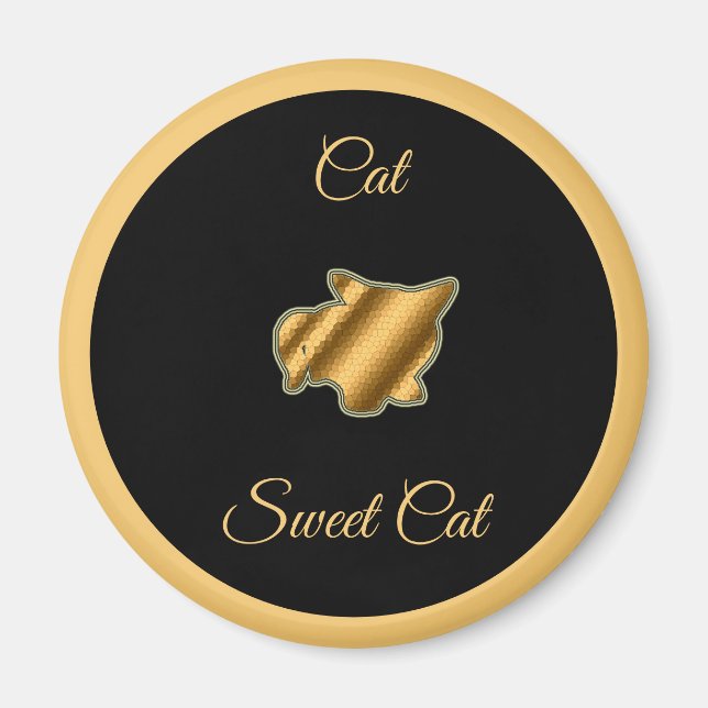Cat Sweet Cat Magnet (Front)