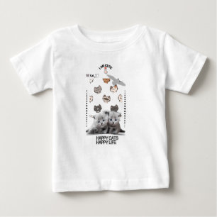 Cat T-Shirt Funny Kitty cute Style