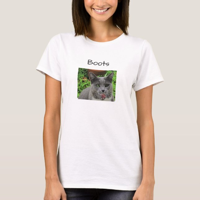 Cat t-shirt personalized (Front)