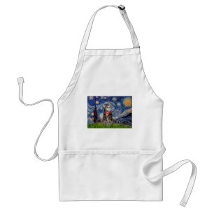 CAT (Tabby2) - Starry Night Adult Apron
